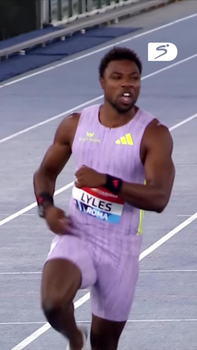 Noah Lyles is still the man to beat in the Men's 100m 😤💥 He beats Eseme and Letsile Tebogo to the line in a season's best 9.88 🥇 #SSAthletics | #DiamondLeague💎