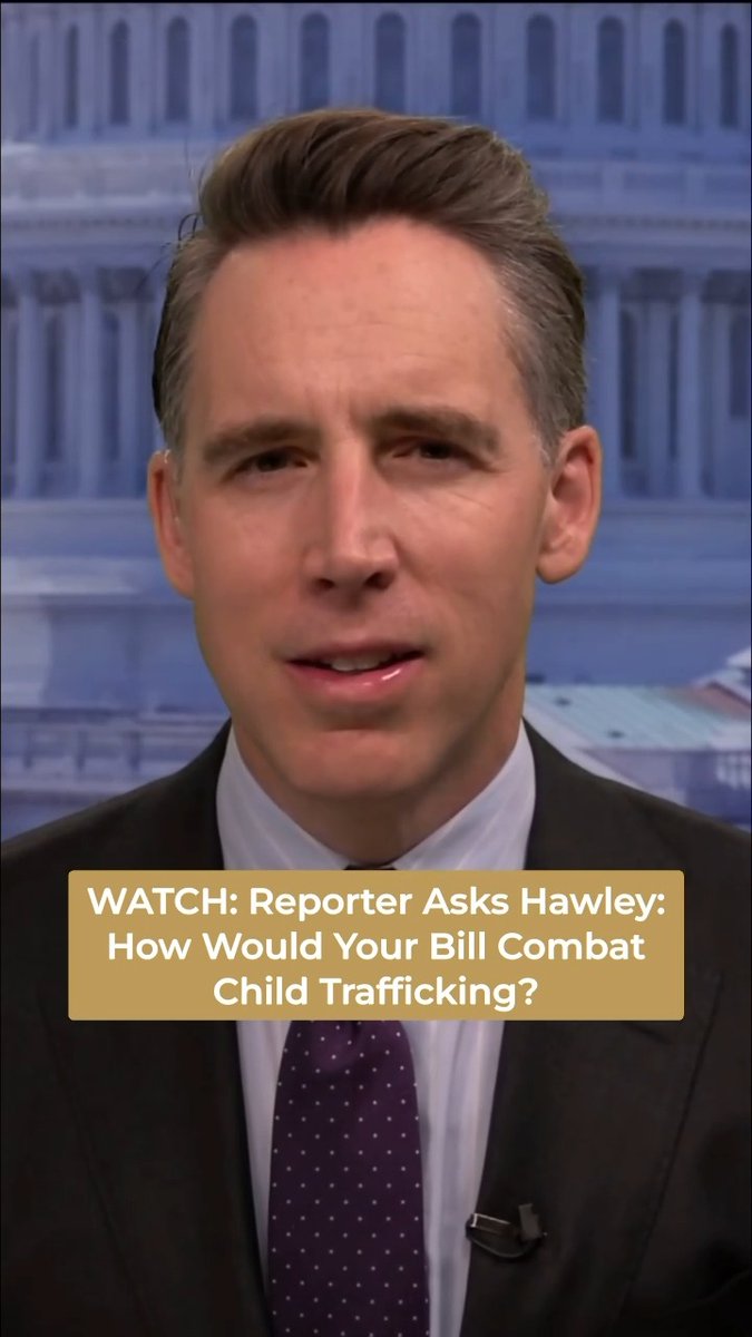 Sen. Josh Hawley says legislation he wrote with Tim Tebow could soon become law. “This will be the biggest surge against child trafficking in the history of the federal government.” Hawley says an estimated 90,000 children are trapped in sex trafficking. Josh Hawley Tim Tebow