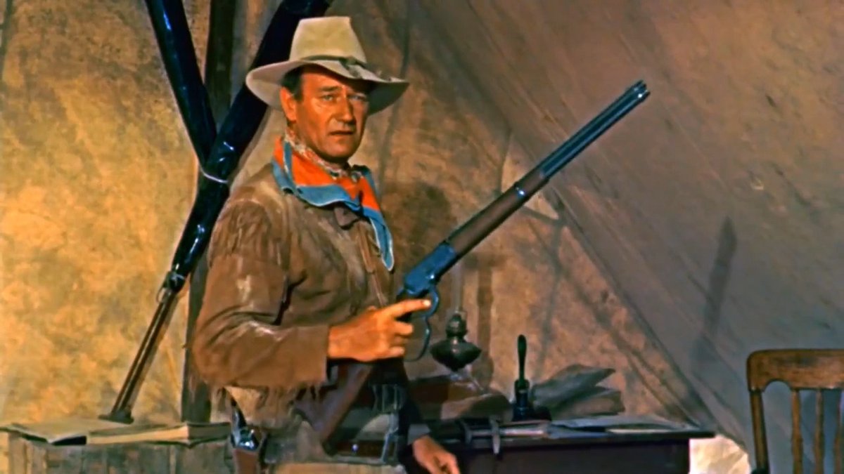 "A man ought to do what he thinks is best." —John Wayne in Hondo (1953) A timeless reminder from The Duke.