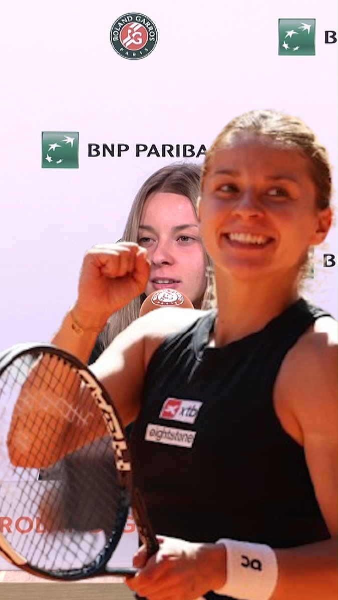 🫣 Przynajmniej mogła sobie wybierać styłówy, na jakie tylko miała ochotę 😝 #RolandGarros #RG2026 #JazdaMaja