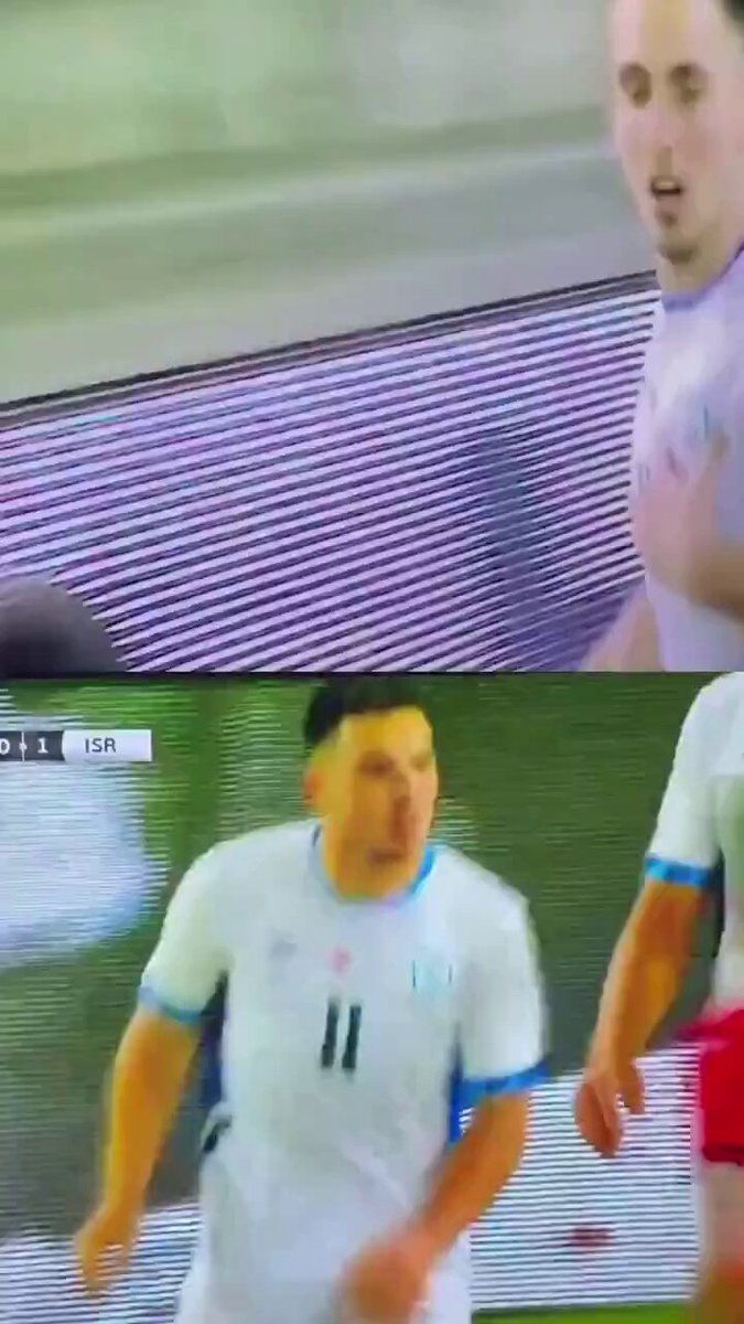 ALBANIA VS ISRAEL DESCENDS INTO CHAOS 🚨 Israeli player was hit by flying sneakers thrown from furious Albanian fans. The entire match was drowned in nonstop booing, making it nearly impossible to play. The whole world hates them now.