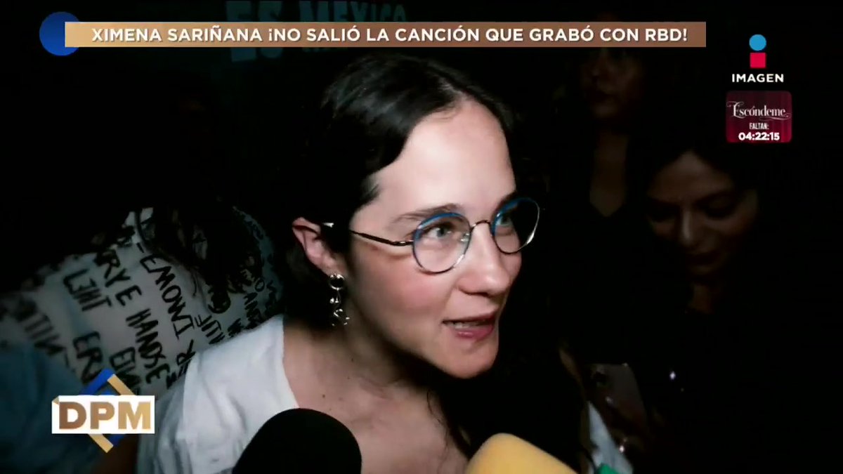 ¡Ximena Sariñana revela que grabó canción con RBD y NO salió a la luz! Revela los motivos y asegura que fue una gran experiencia #DePrimeraManoTV👌 de lunes a viernes 3 pm por el 3.1 de #ImagenTelevisión: