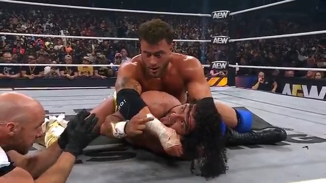 AEW World Champion Maxwell Jacob Friedman™️ had challenger @RUSHToroBlanco seeing red when they battled for the title to kick off Dynamite! Watch the #AEWDynamite replay RIGHT NOW on @HBOMAX!