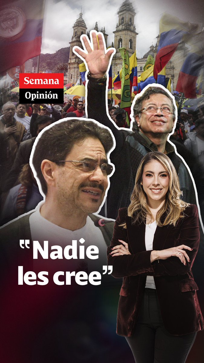 “El problema del petrismo es que cree bobos a los colombianos y por eso retiran una Constituyente, después de promoverla por años. Menos mal que nadie les cree”: Juanita Gómez opina.