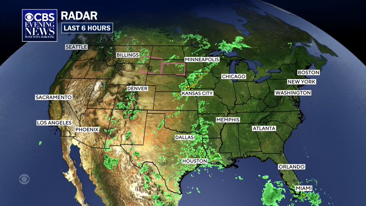 Severe thunderstorms are threatening parts of the country and there are rip current warnings at some beaches across the U.S. Meteorologist Rob Marciano is tracking the forecast.