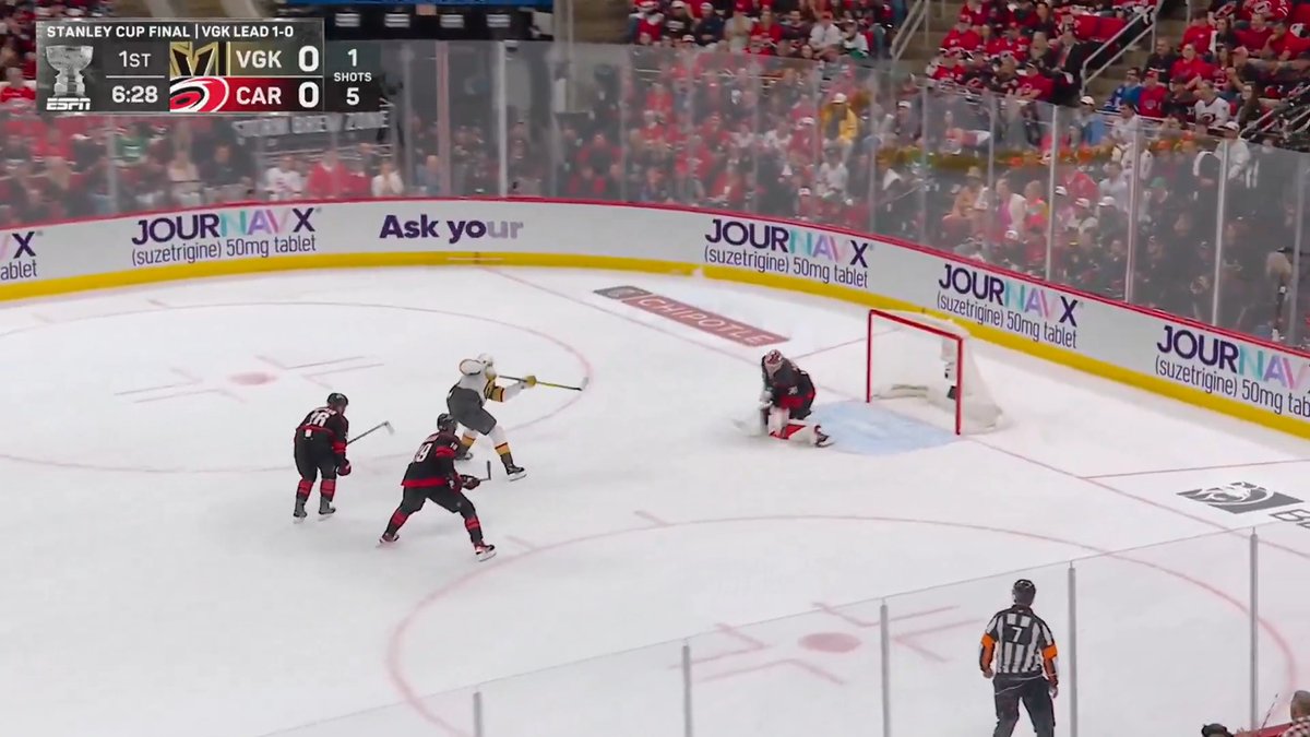 BRETT HOWDEN OPENS THE SCORING IN GAME 2! That's his 12th goal of these Stanley Cup Playoffs! 📺: ABC, Sportsnet, &amp; TVA Sports