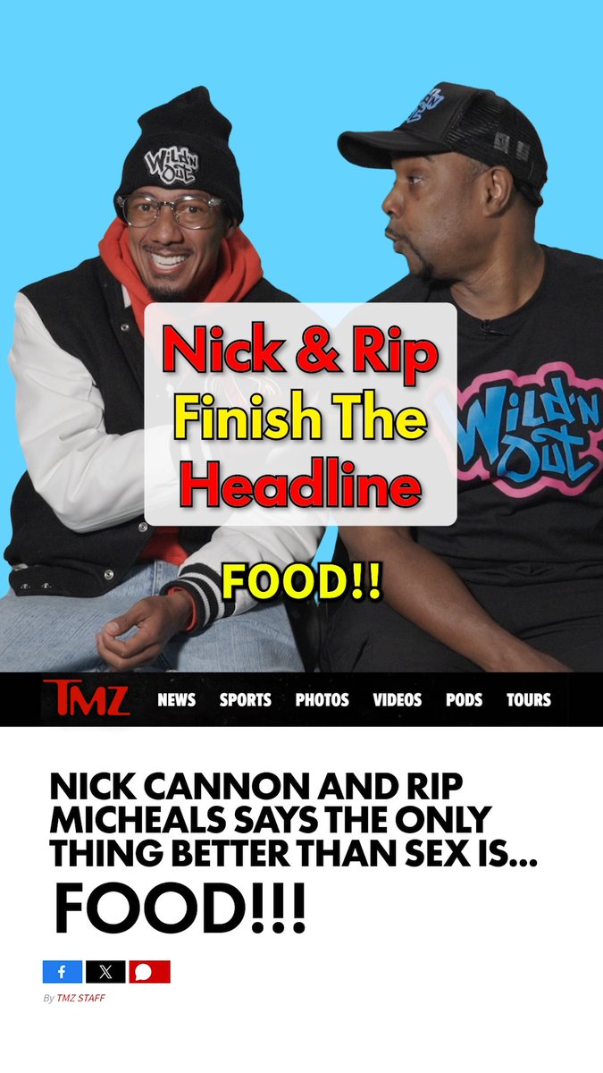 ✍️ Finish the Headline: Nick Cannon and Rip Micheals fill in the blank on these controversial headlines!