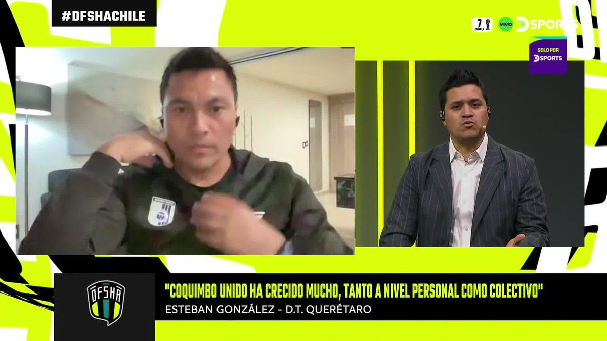 ¿CÓMO VE ESTEBAN GÓNZALEZ A MATÍAS PALAVECINO? 🔎 ⚽ El ex-DT de Coquimbo analizó el posicionamiento del jugador de Universidad Católica. 🏴☠️ El técnico de Querétaro lo tuvo en el plantel campeón del Pirata. Marco Antonio Escobar Alvear en #DFSHAChile