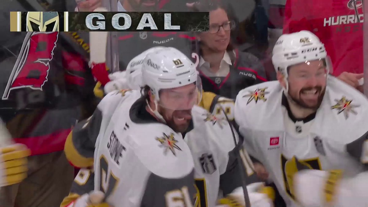 VEGAS' CAPTAIN ANSWERS RIGHT BACK‼️ THIS GAME IS TIED ONCE AGAIN! #StanleyCup 🇺🇸: ABC 🇨🇦: Sportsnet &amp; TVA Sports