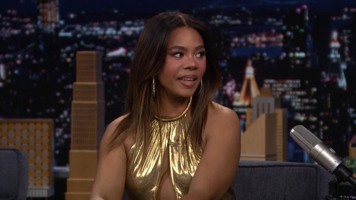 “It felt like a good time for laughter in the world!” -Regina Hall on returning to the Scary Movie franchise! #FallonTonight