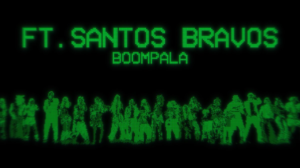 <BOOMPALA (feat. SANTOS BRAVOS)> Official Visualizer 💿 #LE_SSERAFIM #르세라핌 #PUREFLOW_pt1 #BOOMPALA