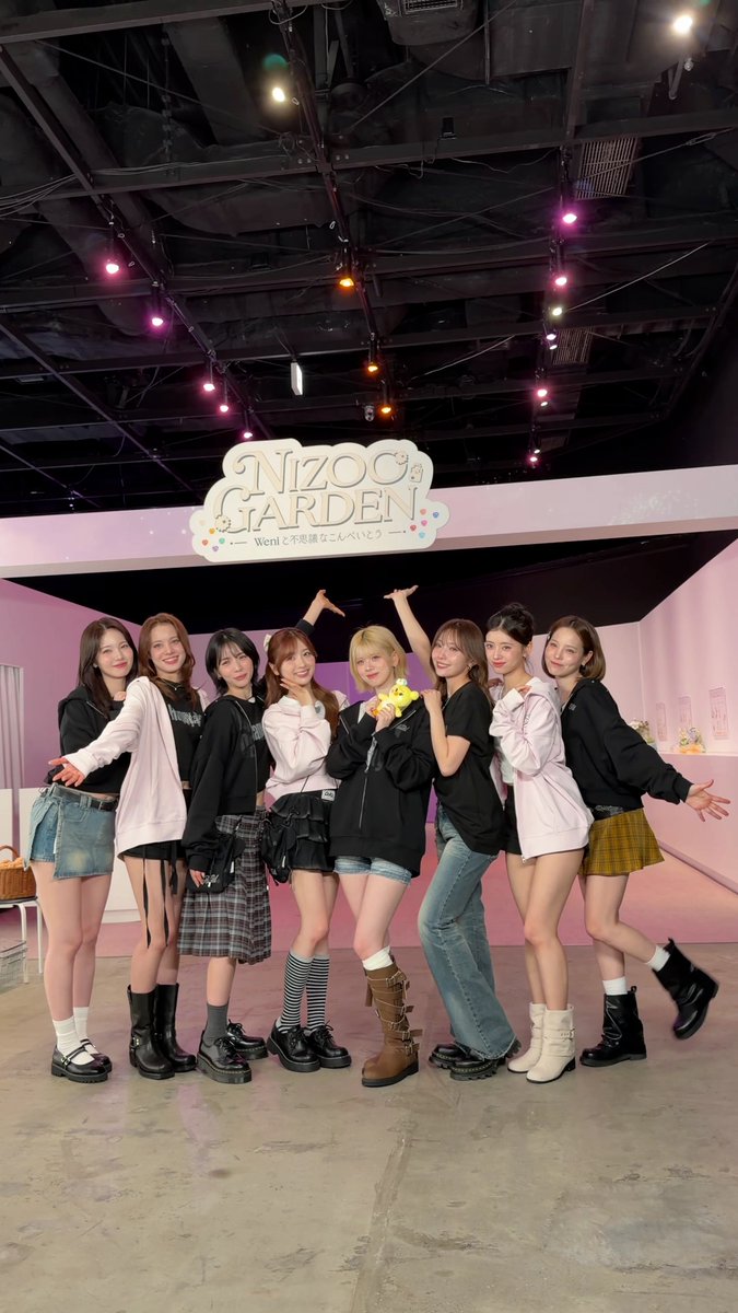 ✳️🧸もう体験した？NIZOOと過ごす新しいエンタテインメント🌼🌿​ ​9人組ガールズグループNiziUの公式キャラクター「NIZOO」をテーマにした期間限定の体験型エンタテインメント「NIZOO GARDEN～Weniと不思議なこんぺいとう～」が東京ドームシティ Gallery AaMoにて開催中。​ ​ソニーのテクノロジーが実現した、見て、触れて、一緒に遊べる新しいエンタテインメント体験。開催は7月3日まで、お見逃しなく✨​ ​NiziU Gallery AaMo （ギャラリーアーモ）​ ​#NiziU #WithU​ #NIZOO_GARDEN #NIZOO #Weni
