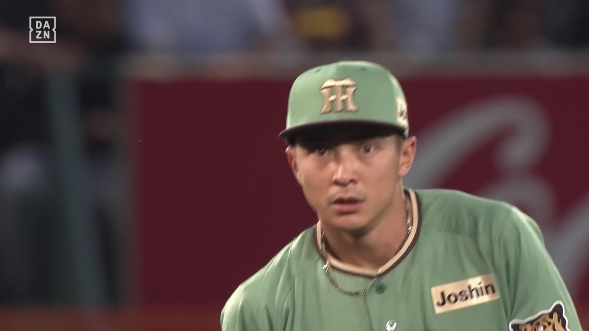 これ以上ない守備 判定覆りセーフも 熊谷敬宥が守備で魅せる ⚾️阪神×楽天 #阪神タイガース #だったらDAZN