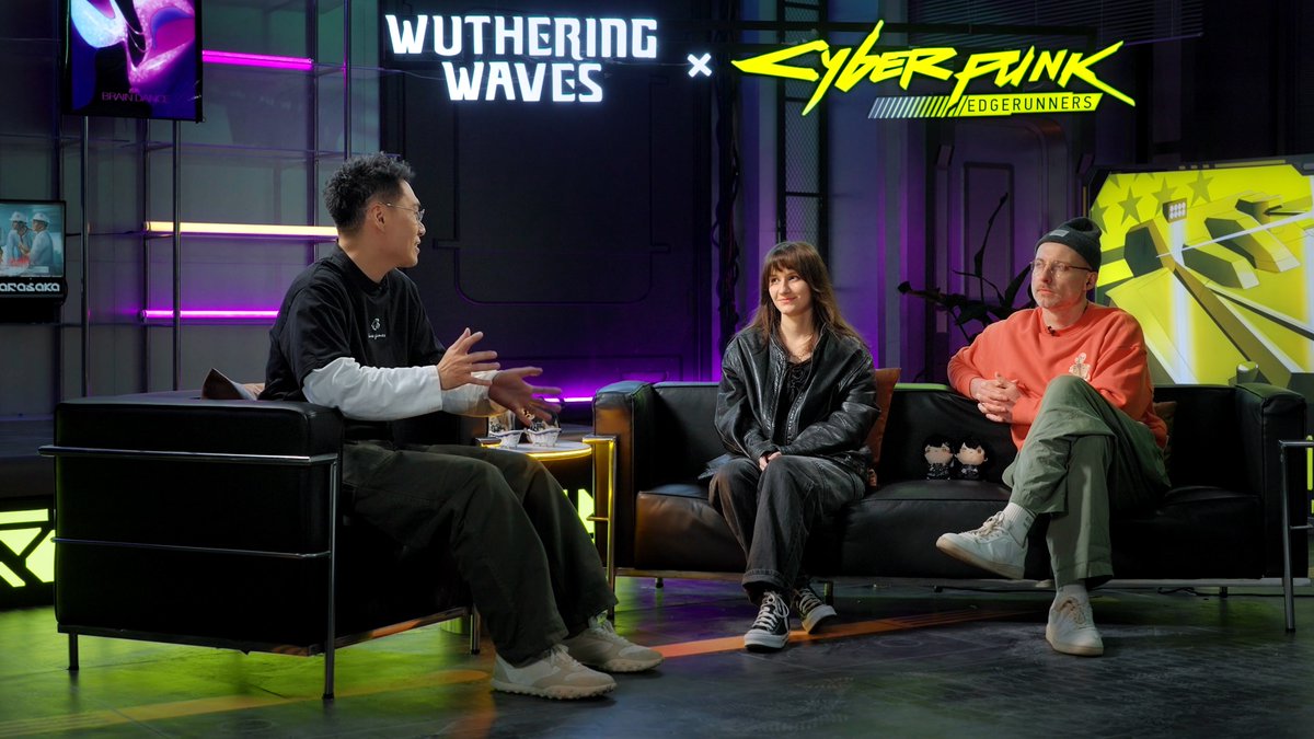 Wuthering Waves × Cyberpunk: Edgerunners — Special Talk Ahead of the launch of our collaboration with Cyberpunk: Edgerunners, we invite you to join us for a special talk featuring Bartosz Sztybor, VP of Franchise at CD PROJEKT RED & writer for Cyberpunk: Edgerunners, and Milena Zając, writer & editor at CD PROJEKT RED. Together, we will share behind-the-scenes stories of our collaboration, explore cyberpunk themes, and discuss how our dev team brought the world of Edgerunners to life in-game. Wuthering Waves × Cyberpunk: Edgerunners Collaboration is set to launch on June 8th (UTC+8). The new 5-Star Resonators Lucy and Rebecca will debut, and you can snag the 5-Star Resonator Rebecca for free! #WutheringWaves #Edgerunners