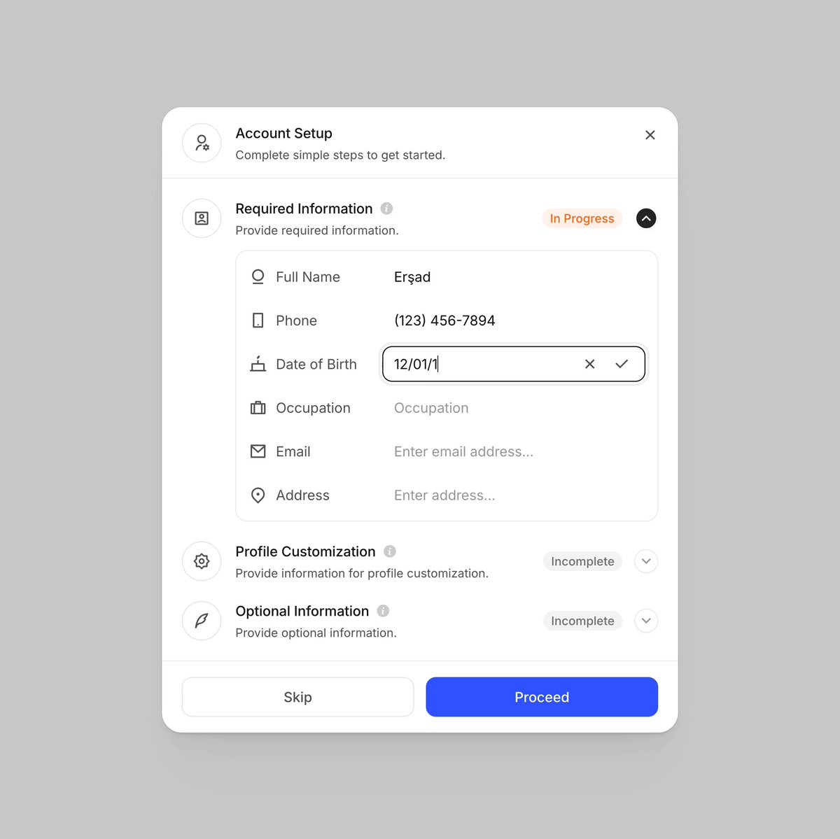 Account set-up for AlignUI Design System blocks 👌🏻