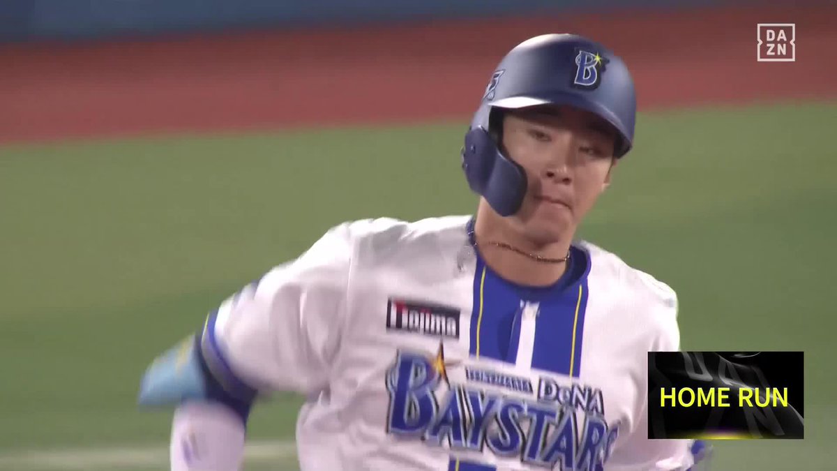 弾丸ライナーで飛び込む 変化球を捉えた 追加点は度会隆輝のホームラン ⚾️DeNA×ソフトバンク #baystars #だったらDAZN