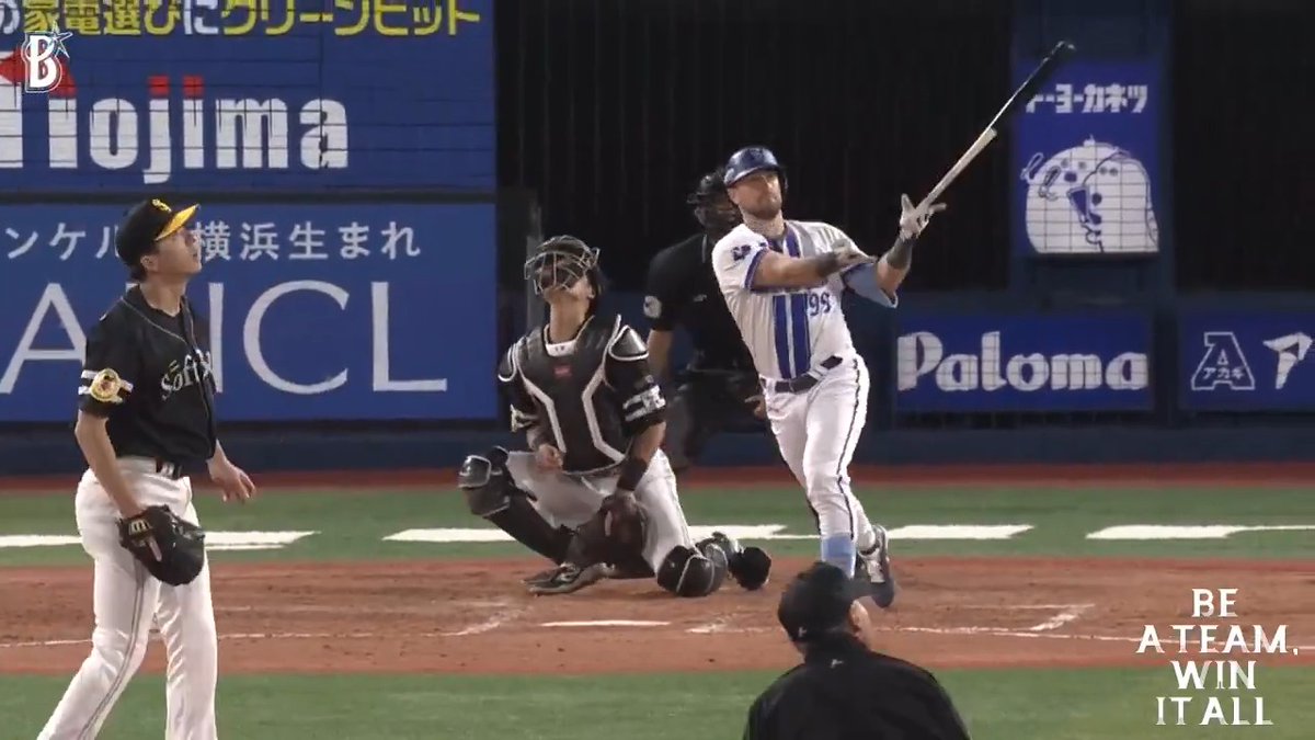 #ヒュンメル 選手がしっかりと振り抜いた打球は、確信の一発に！💪💪 4号2ランでリードをさらに広げる！👏👏 5回裏 DB 7 - 1 H #日本生命セ・パ交流戦2026 #baystars