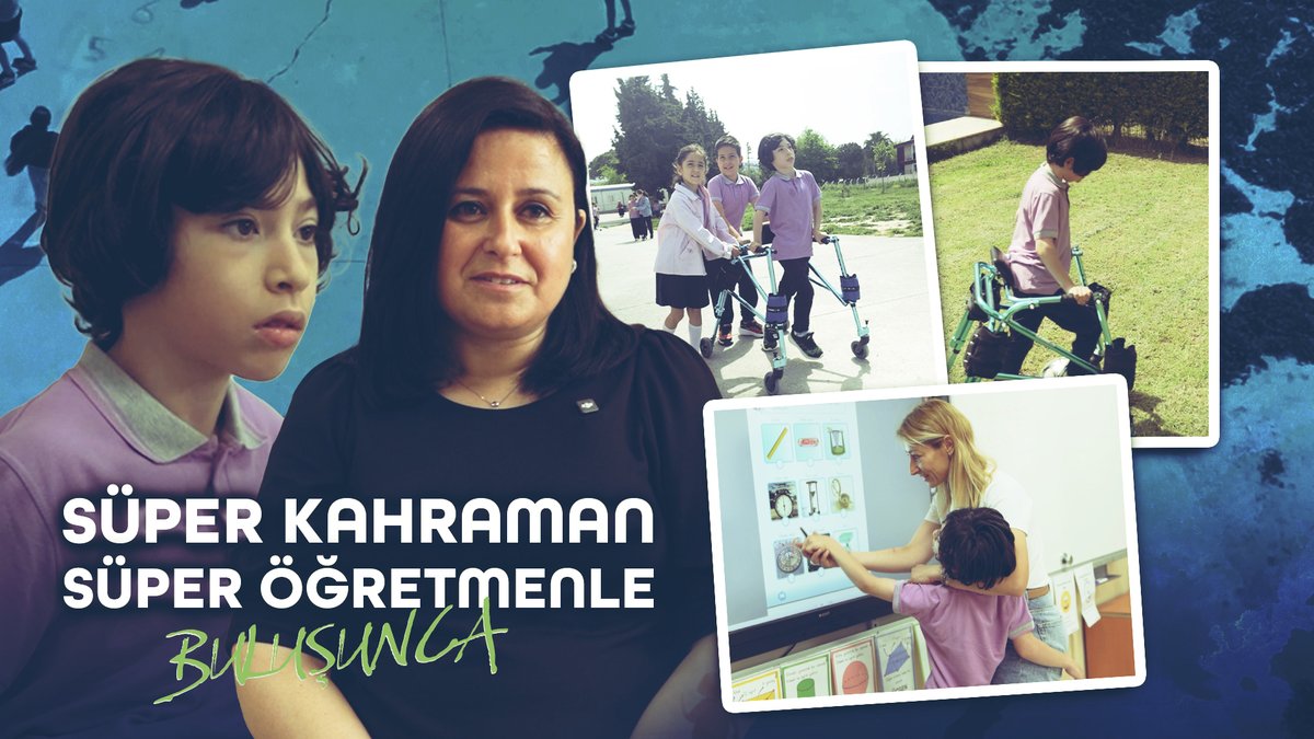 Süper kahraman süper öğretmenle buluşunca… Aydın'da yaşayan 9 yaşındaki serebral palsili Şükrü Temiz, gözleriyle kontrol ettiği bilgisayarı ve azmiyle sınıfının 'süper kahramanı' oldu. Gelin, ailesinin ve öğretmeninin desteğiyle engelleri aşan Şükrü'yü tanıyalım...