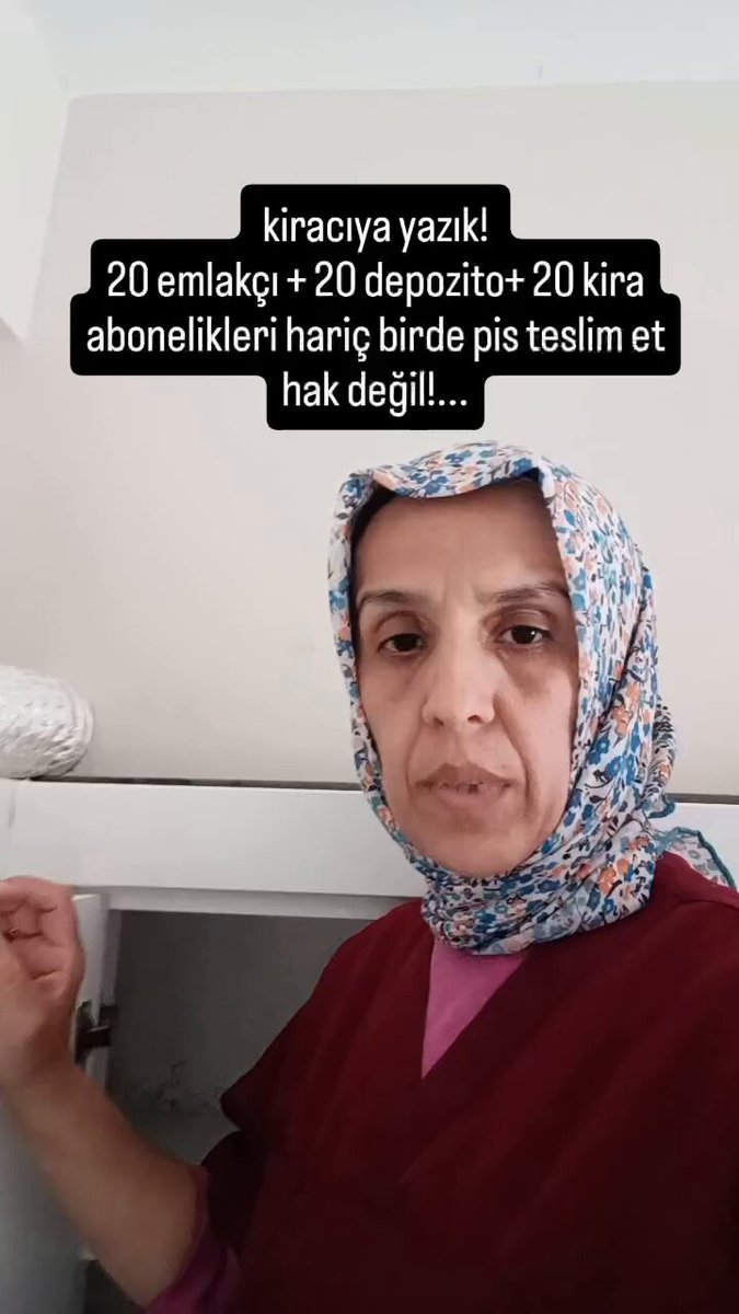 Bir temizlik şirketi çalışanı, gittiği evde emlakçının kirli bir şekilde evi kiracıya teslim etmesine tepki gösterdi.