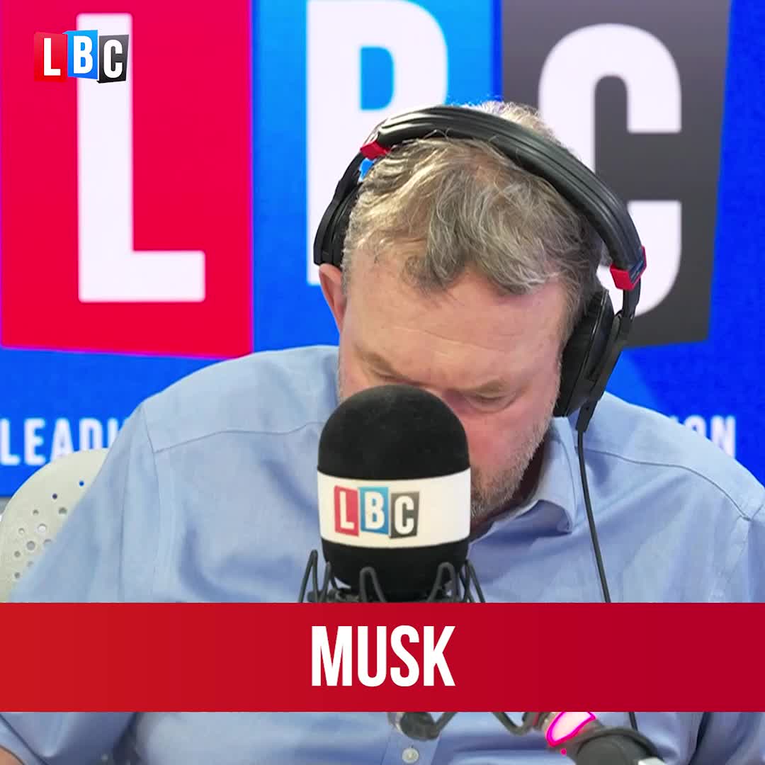‘Don’t go near legacy mainstream media if you’re white, you'll come away traumatised!’ James O’Brien reacts to Elon Musk’s claim that the legacy media in Britain is 'anti-white' after Henry Nowak’s death.