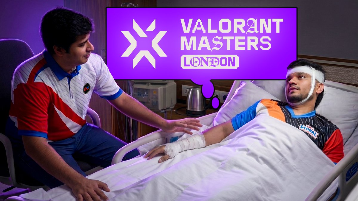 He woke up from a coma to see GE in #VALORANTMasters London. 😝