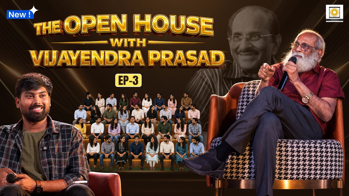 Open House with #VijayendraPrasad Gaaru Out Now in #FilmyFocusOriginals YouTube Channel Full Episode: [ #Varanasi #RSS #MaheshBabu #JrNTR #Rajamouli #Chiranjeevi #Balakrisna #Prabhas
