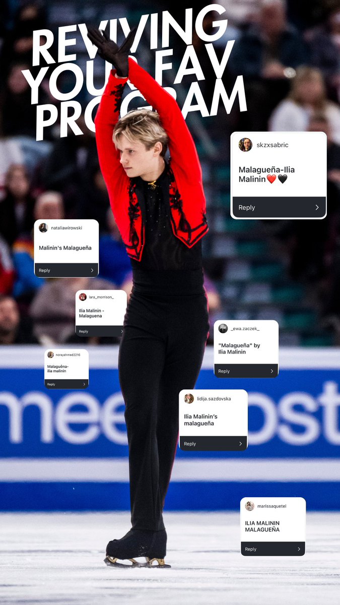 A fan favorite for a reason. 🔥 Ilia Malinin lit up the ice with his unforgettable Malagueña free skate at the Figure Skating World Championships 2024 in Montreal . ❤️🔥⛸️ #FigureSkating
