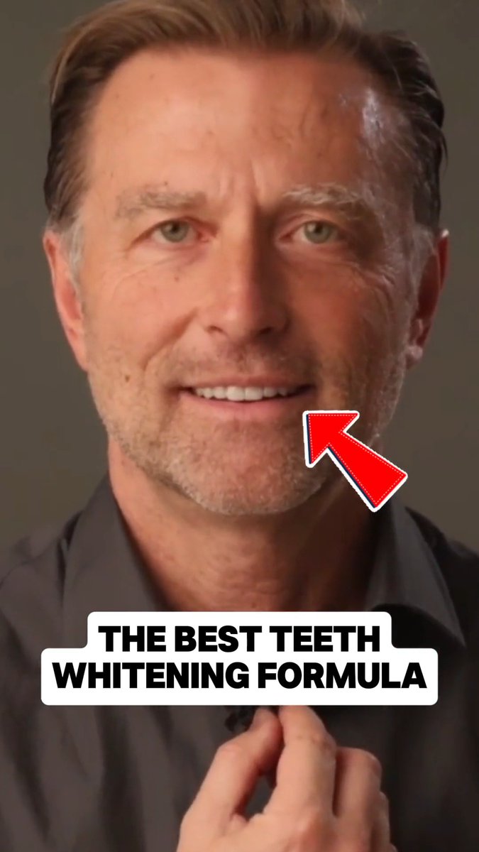 This is the #1 BEST teeth whitening formula. Share this with someone it could help! Dr. Eric Berg, DC, not MD; information only