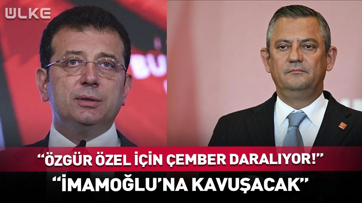 Mahkemeyi kurmuş nasıl da yargı dağıtıyorlar “Özgür Özel için çember daralıyor!" "İmamoğlu'na kavuşacak" Umarım bir gün gerçek bir mahkeme kurulur…Ve bu yargıya müdahalelerin hesabı gerçekten sorulur.