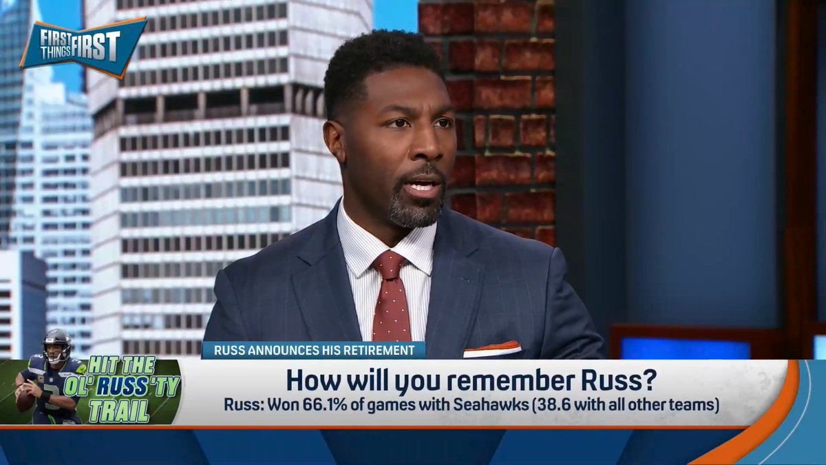 “When I think about Russ, I just don’t feel like he had enough post-Seattle.” Greg Jennings weighs in on Russell Wilson’s HoF chances::