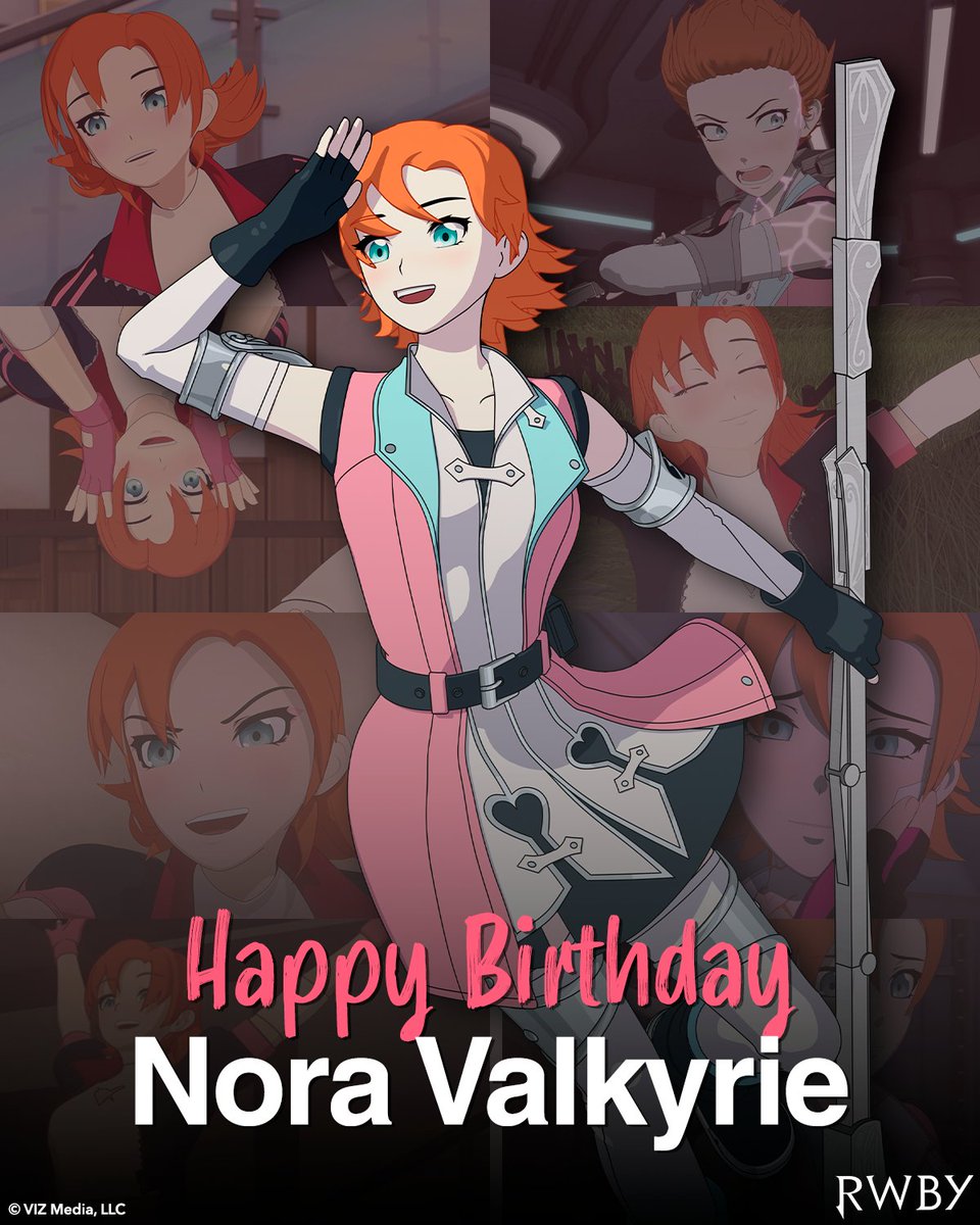 To be strong… and to hit stuff! Happy Birthday, Nora Valkyrie 💖 You show us that strength comes in many shapes and forms, and your kindness, positive attitude, and sense of humor are truly unbreakable! 💪⚡