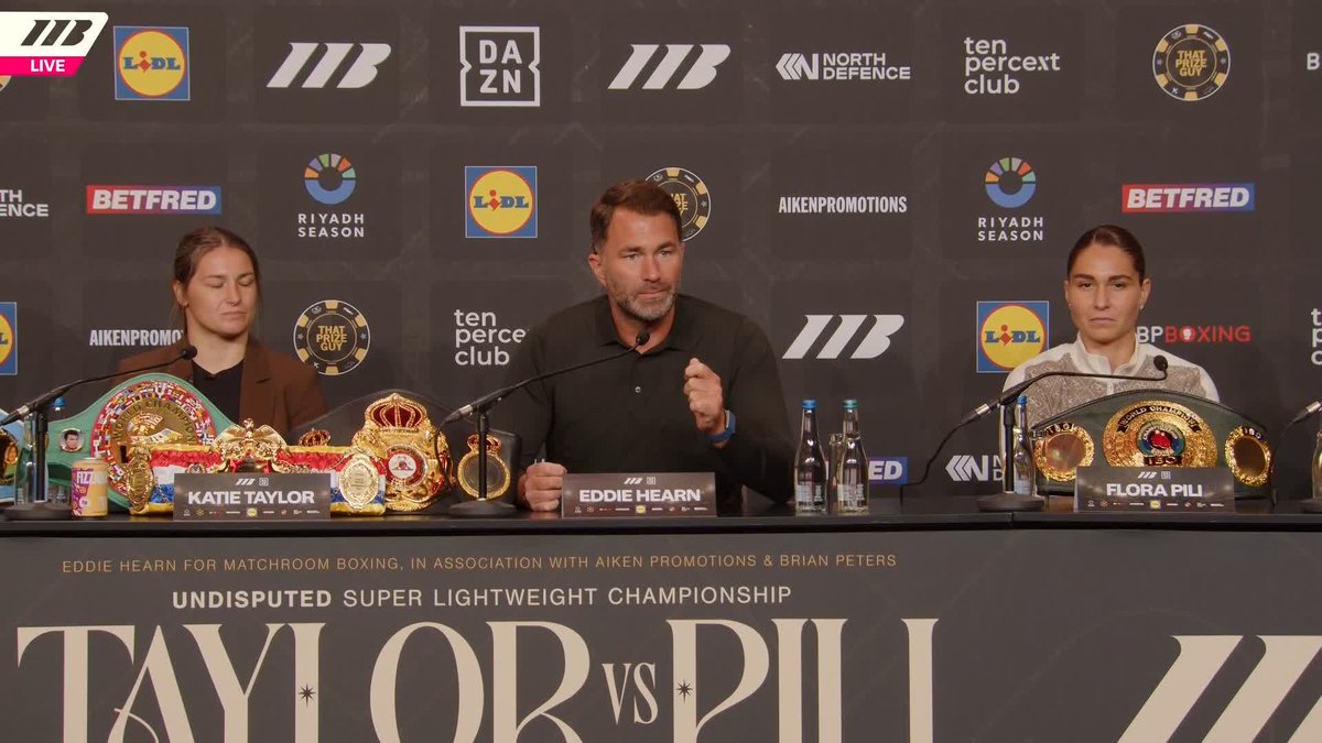 Thank you, Katie Taylor ✨ #TaylorPili | September 5 | DAZN Boxing