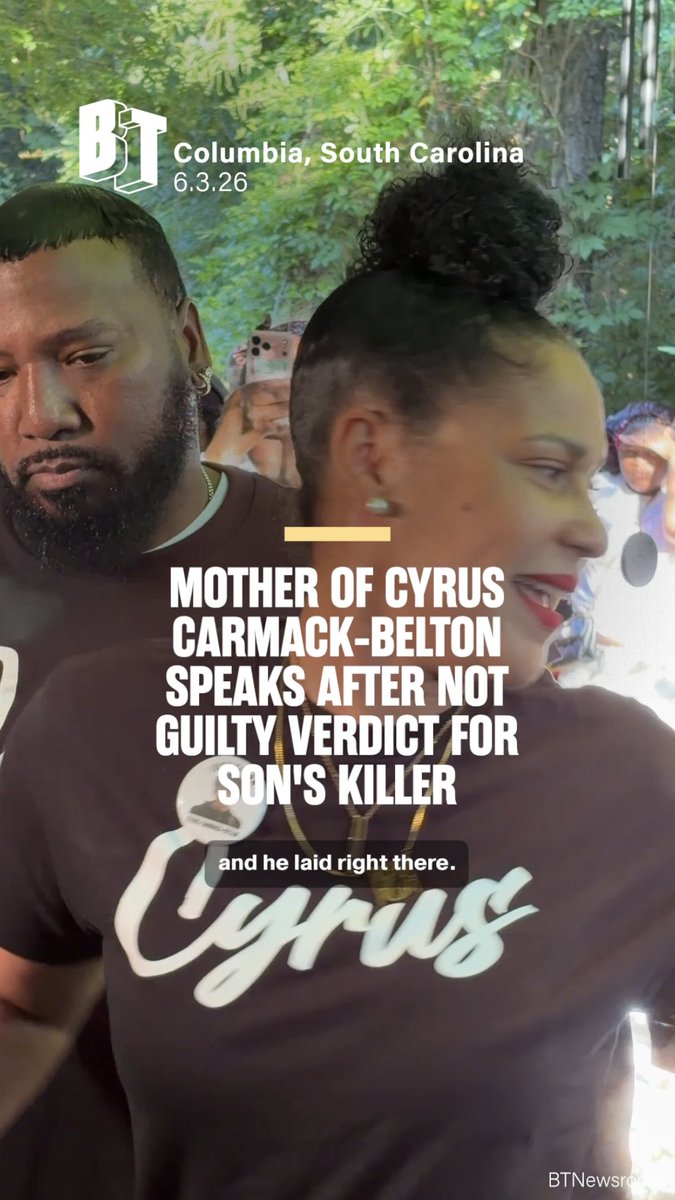 Fourteen-year-old Black teenager Cyrus Carmack-Belton was fatally shot outside a Columbia-area gas station by store owner Rick Chow in 2023. Earlier this week, a jury found Chow not guilty of murder. Carmack-Belton's mother Nicole Carmack slammed the verdict at a vigil for her son, declaring, "The devil shot him dead. And we got no justice."