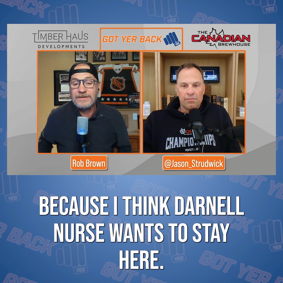 🚨🎙️Nurse's Worth🎙️🚨 Rumours about #LetsGoOilers considering trading their longtime d-man have surfaced. Salary and NMC are issues, but replacing him certainly would be a big one as well. Jason Strudwick & Rob Brown discuss. Full pod presented by Timber Haus.ca On all platforms here: