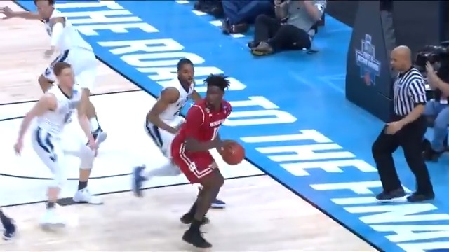 I don't think we glaze 2017 Wisconsin enough for beating the New York Knicks in the Round of 32 Brunson, Hart and Bridges are literally starting for a team up 1-0 in the NBA finals 2016 Villanova ➡️ 3rd highest tourney point differential all time (+124) 2017 Villanova ➡️ loses to 8 seed Wisconsin 2018 Villanova ➡️ 8th highest tourney point differential all time (+106)