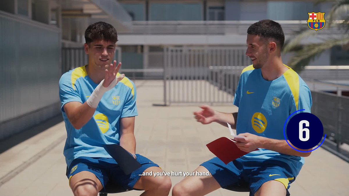 7️⃣ 𝗦𝗘𝗖𝗢𝗡𝗗𝗦 𝗖𝗛𝗔𝗟𝗟𝗘𝗡𝗚𝗘 Water too hot to go in as an excuse… 🥵 What do you think, culers? Do you buy it? 🤔