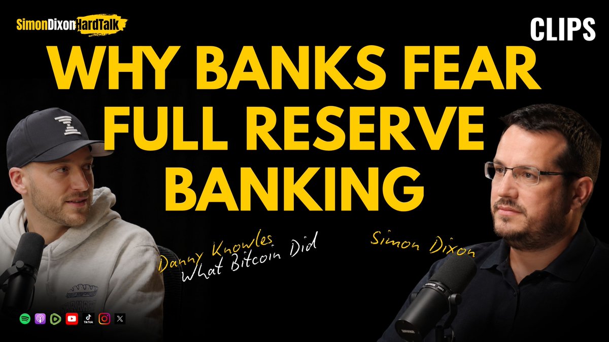 In this short clip, I explain why I believe full reserve banking challenges the traditional financial system. Watch full interview here