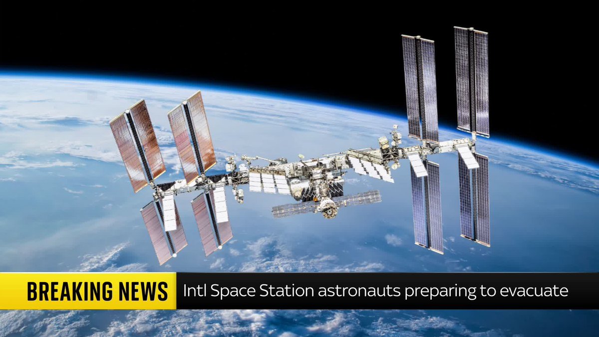 BREAKING: Astronauts aboard the International Space Station have been told to prepare for an evacuation due to a worsening air leak. Sky's Leah Boleto has the latest