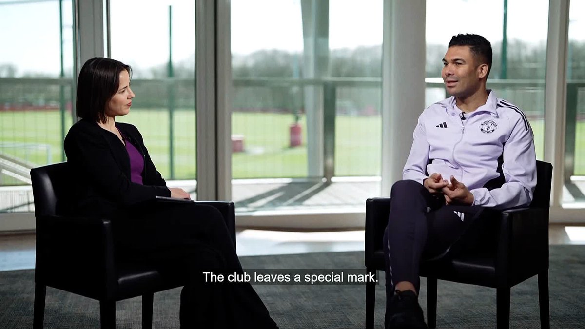 "The club leaves a special mark" ❤️ Casemiro reflects on his time at Manchester United 🔴