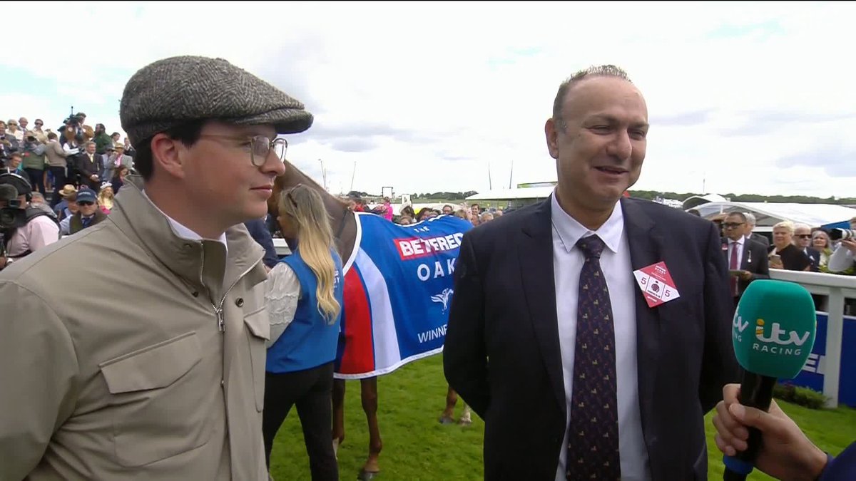 "It's a dream come true... I have 5 horses in racing." Owner Shapoor Mistry has made it happen with Joseph O'Brien and Thundering On!