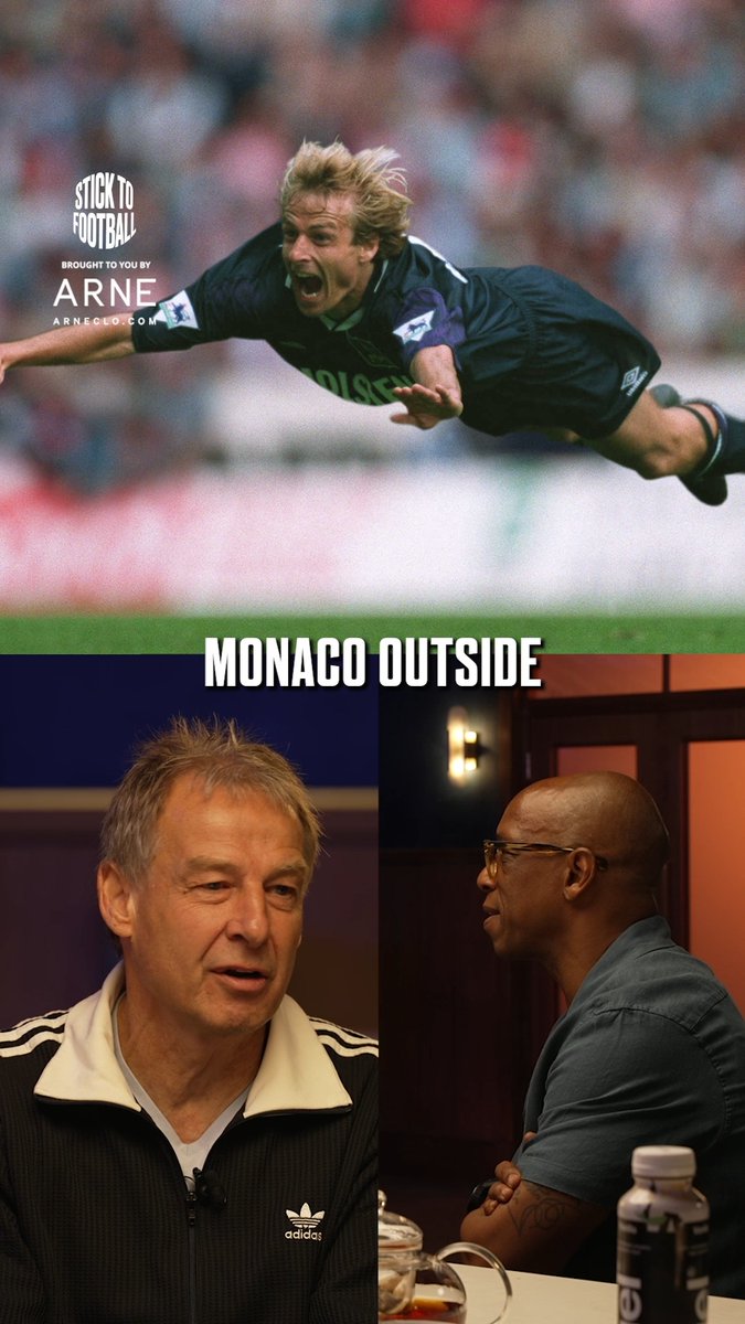 The famous Klinsmann dive, explained by the man himself! 🤩 👀 One of football's most iconic celebrations! 🇩🇪