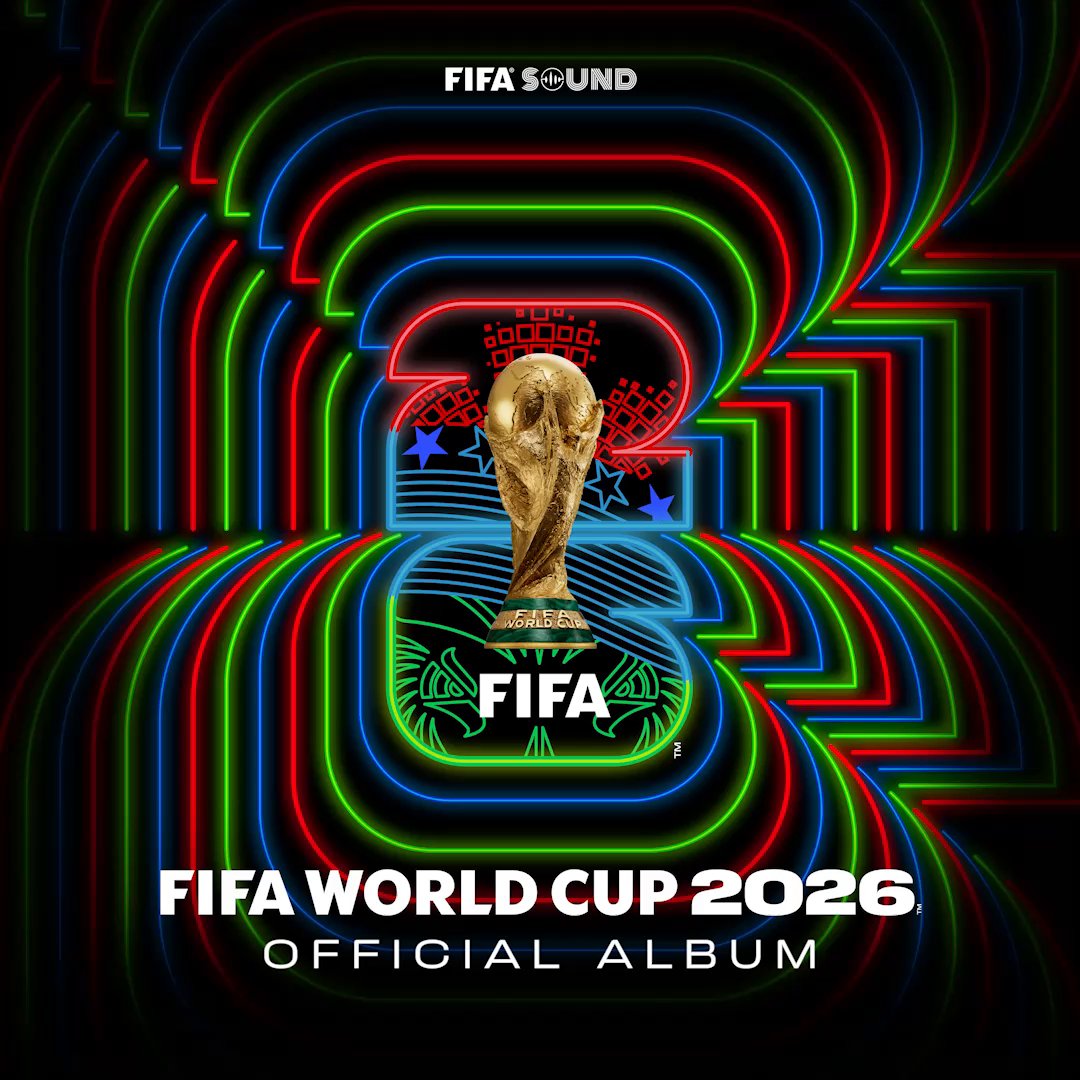 48 teams. Three Host Nations. One Album. Listen to the Official #FIFAWorldCup 2026™ Album 👀