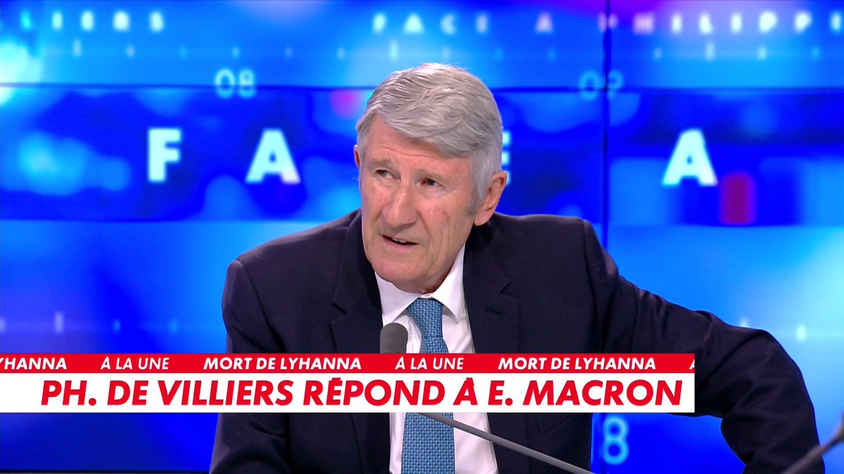 Mort de Lyhanna : Philippe de Villiers demande à Emmanuel Macron de démissionner, dans #FaceaPhilippeDeVilliers Toute l'info est à retrouver sur