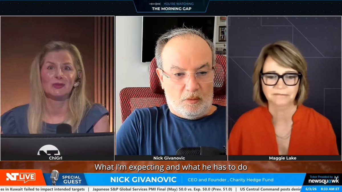 Always fantastic having Nick G. on NinjaTrader Live. On Warsh: "What I'm expecting and what he has to do are probably two different things." Listen up! Link to this must see full interview: