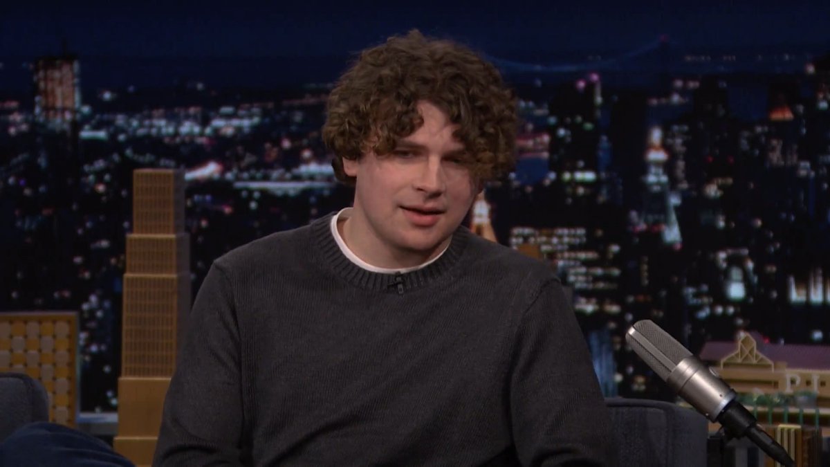 Kane Parsons finished Backrooms only a couple weeks before its release! #FallonTonight