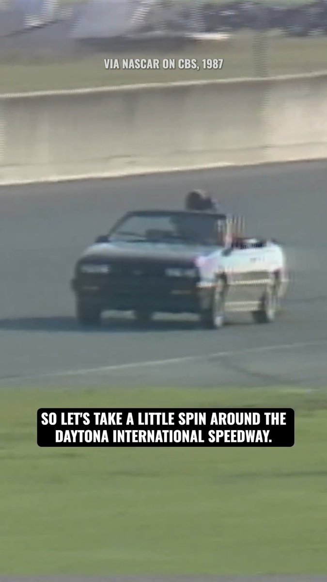 Nobody explained NASCAR quite like Ned Jarrett. Remembering when he took a convertible on track to show the raw speed of Daytona. RIP.