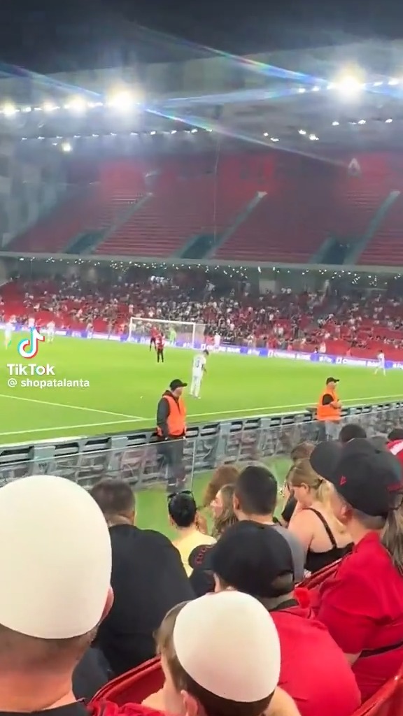 In a friendly soccer match between Israel 🇮🇱 and Albania 🇦🇱, fans are seen booing and throwing objects at the Israeli players. How can you think it is fair to take out your frustrations with a government by throwing things at some guys playing soccer? By the way, Israel went on to win 1-0.