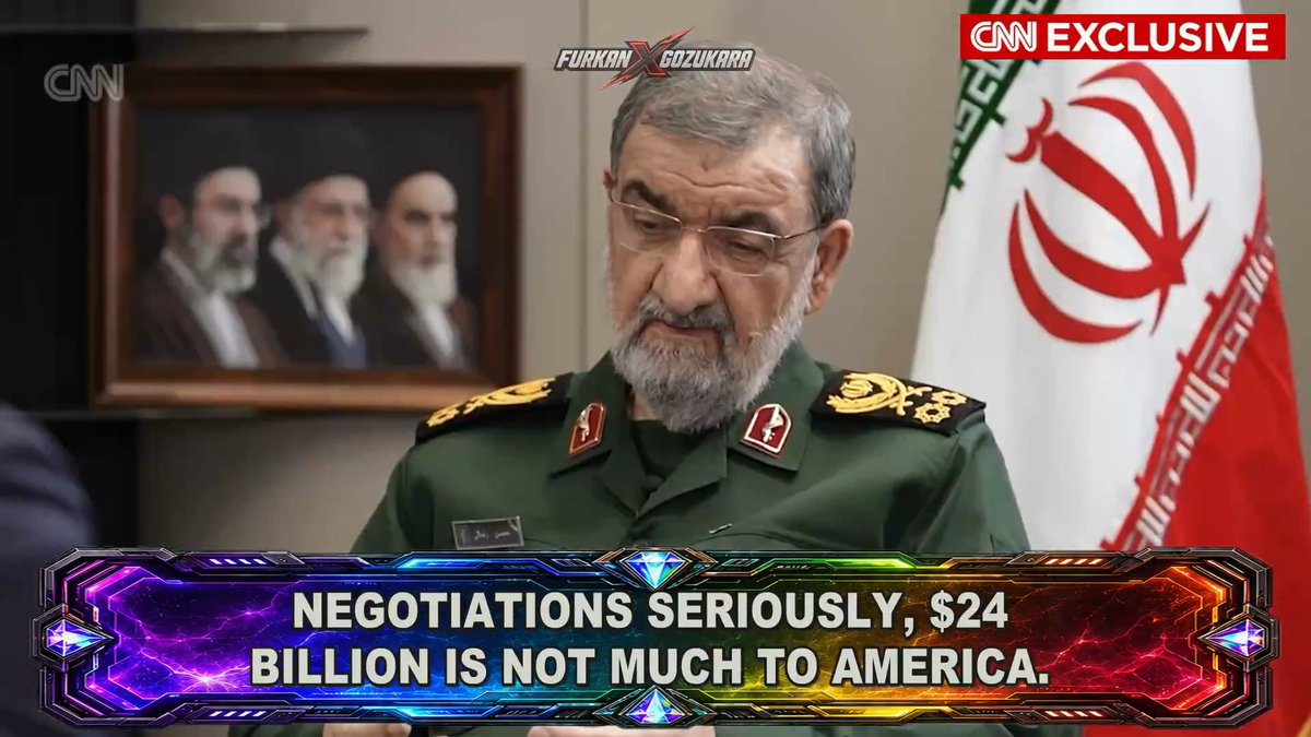 🚨 MAJOR BREAKING: CNN Exclusive confirms Iran has exposed the Trump administration's total deception regarding the frozen assets crisis. Iranian senior military advisor Mohsen Rezaei reveals the release of $24B is a test of trust the White House must pass to end the deadlock.