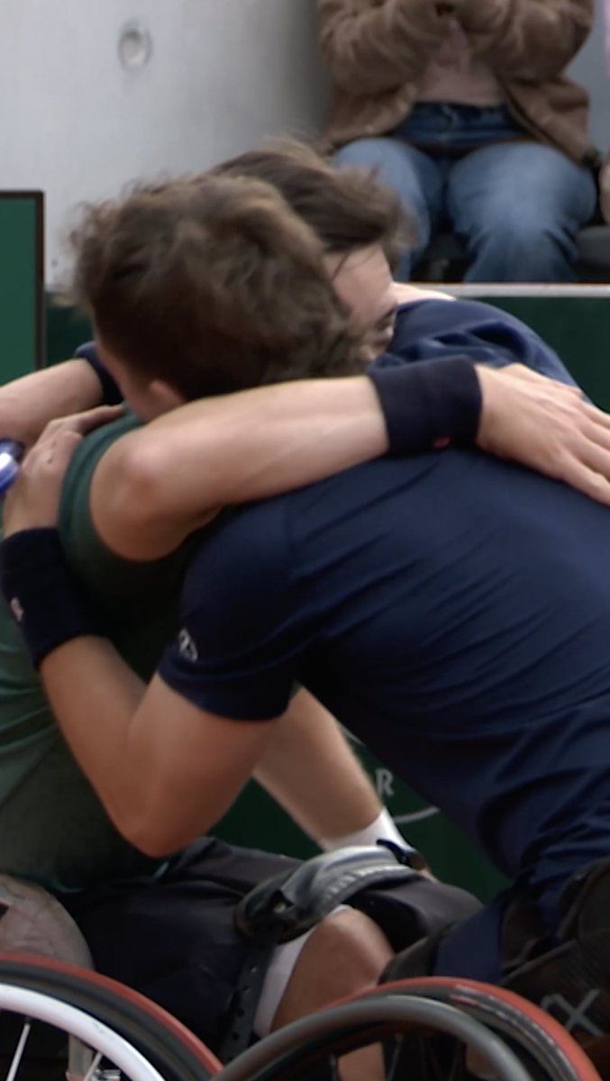 The moment Alfie Hewett and Gordon Reid won their SEVENTH Roland-Garros Men’s Wheelchair Doubles title! 🤩🏆