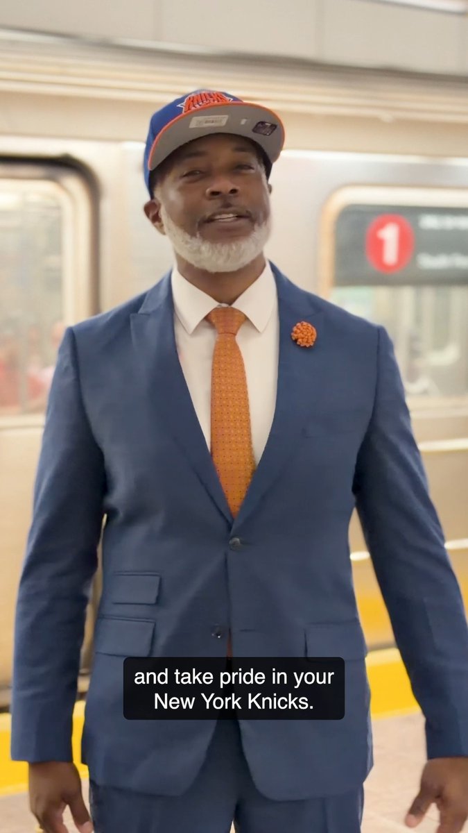 A special message for New York City Transit employees from NYCT President Demetrius Crichlow. Let’s go Knicks!